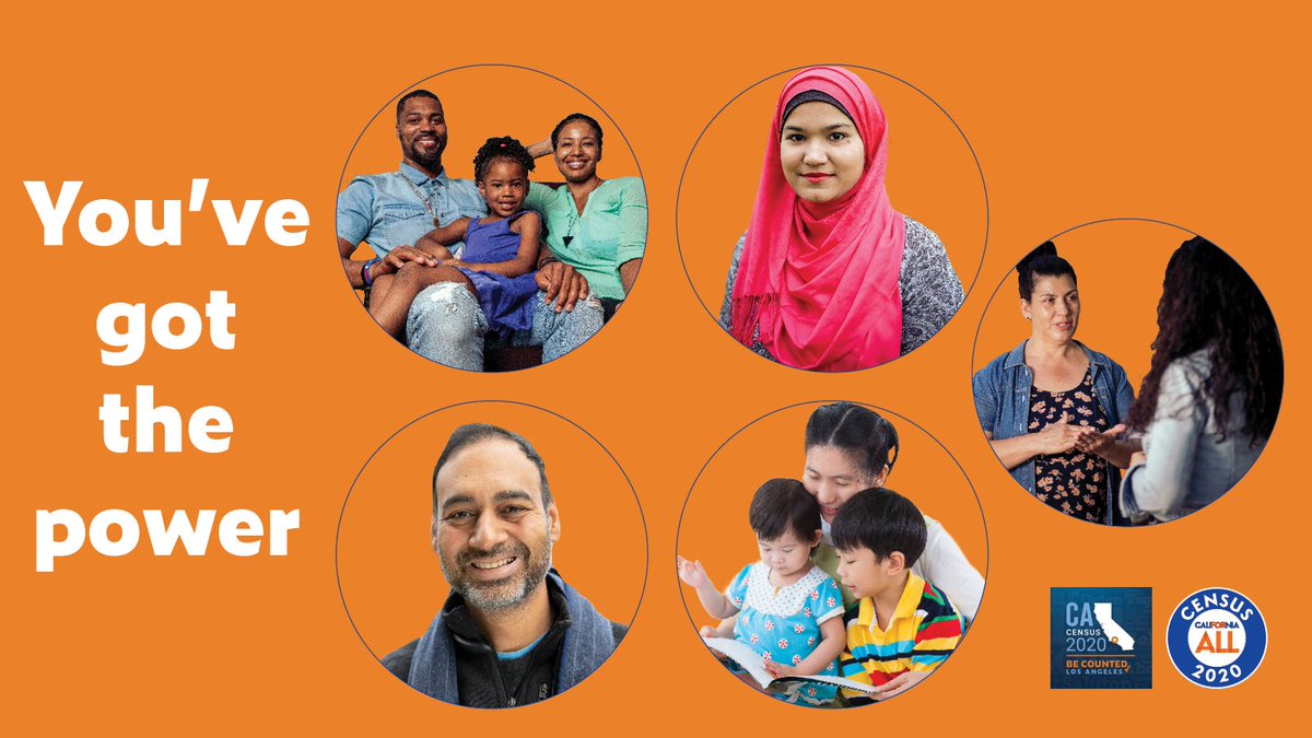 Graphic with circles depicting different people and text that reads you’ve got the power