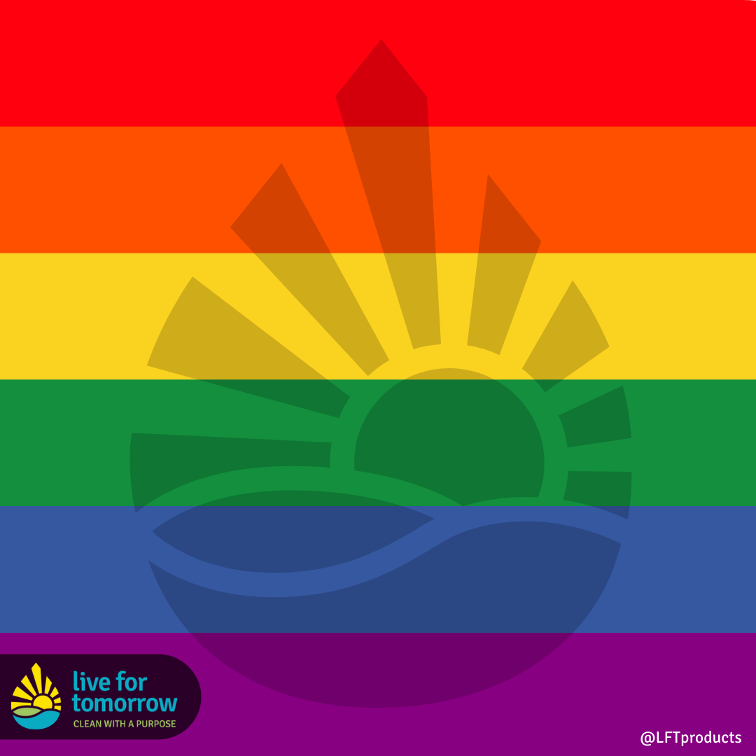 Live_4_Tomorrow's tweet photo. Happy Pride Weekend Vancouver! β€οΈπ§‘ππππ
Hope it's been amazing, virtual or otherwise!
#LiveForTomorrow #CleanWithAPurpose #portcoquitlam #mapleridge #portmoody #LeapingBunny #NonToxic #ecofriendly #greenliving #zerowaste #MadeInVancouver #CertifiedVegan #MadeInCanada https://t.co/WSdaE5xtu0