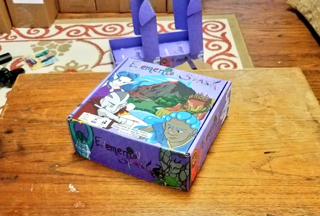 SheepAblaze's tweet photo. WE ARE ASSEMBLING! THIS IS NOT A DRILL!!

#ElementalSpark #boardgames #geek #gamenight #kicktstarter #elements #crowdfunding #boardgames #boardgame #BattleRoyale #boardgames #GenCon #indie #indiegame #tabletop #tabletopgames #digitalart https://t.co/R18OVHPBIS