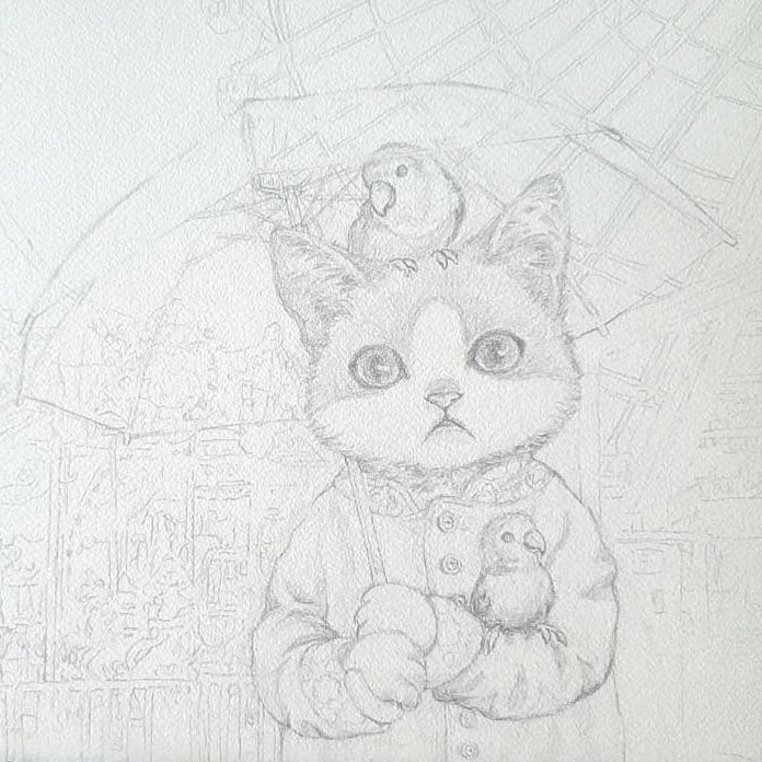 まなつ まふゆ 久々の猫スケッチ 猫 ねこ イラスト イラストレーション デザイン 絵 絵描き キャラクター 動物 アート クリエイター クラフト スケッチブック スケッチ 水彩画 水彩 まなつ まふゆ 久々の猫スケッチ 猫 ねこ イラスト イラストレーション デザイン 絵 絵描き キャラクター 動物 アート クリエイター クラフト スケッチブック スケッチ 水彩画 水彩
