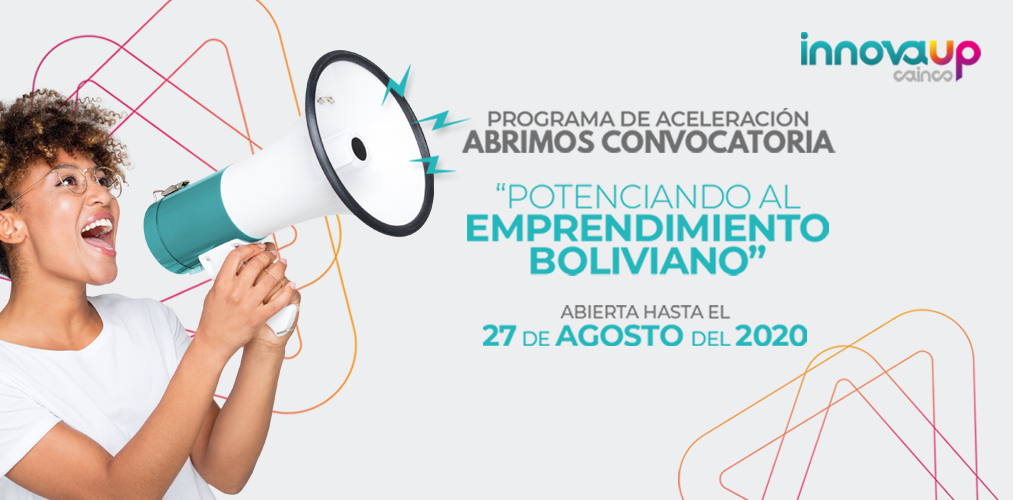 innovasantacruz's tweet photo. #InnovaUp la Aceleradora de Negocios de @CAINCOBOLIVIA, busca fomentar emprendimientos dinámicos con alto potencial de crecimiento.
Postula ahora: https://t.co/dpNFqmeKix
#emprendimiento #startup https://t.co/qx20m1Krtb