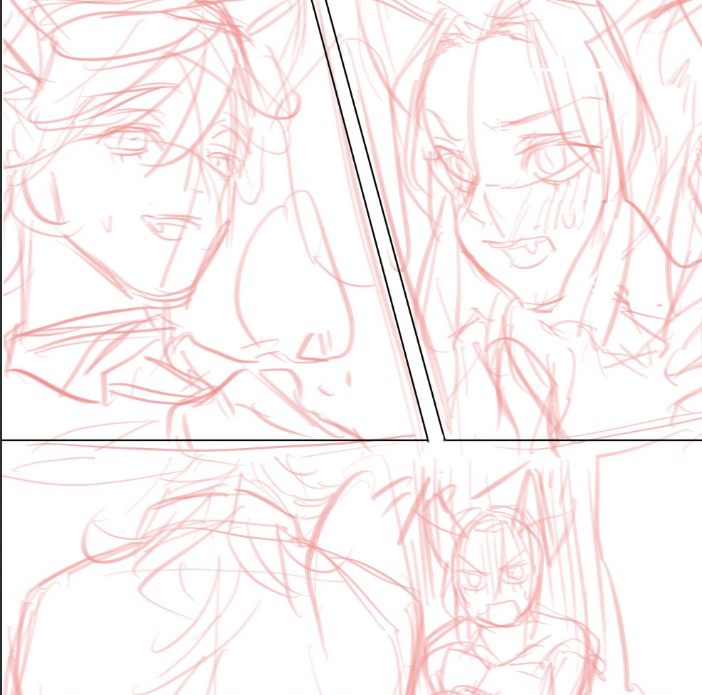 すけべとお題を一緒に描こうとしてるんだけどあんまりすけべにならない… 