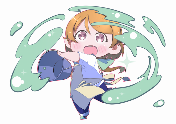 小泉花陽 「?
#火曜日かよちゃん 」|Repunitのイラスト