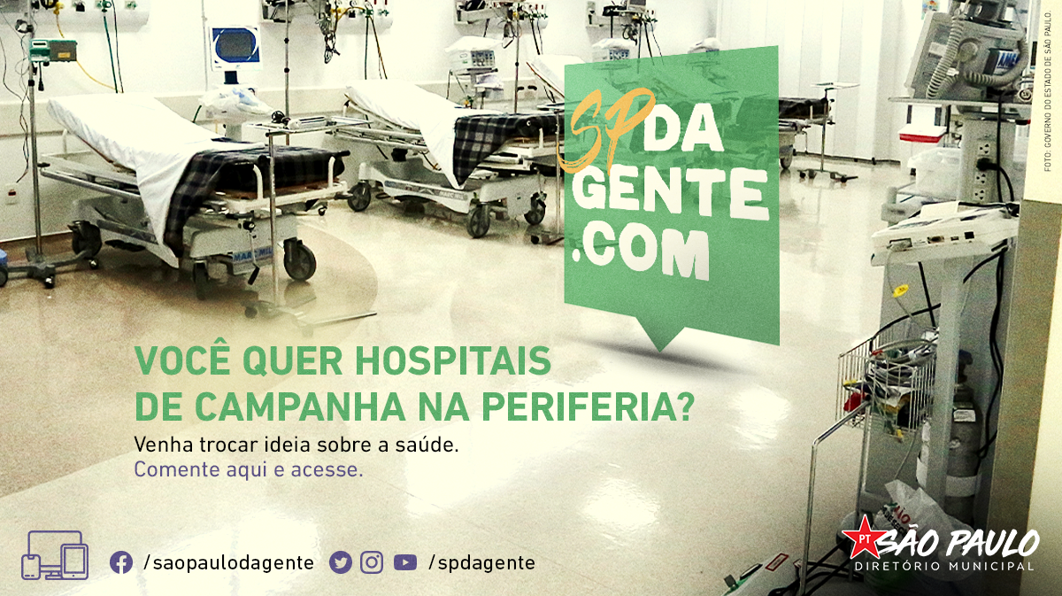 spdagente's tweet photo. Enquanto enfrentamos esse momento delicado, a prefeitura privatiza hospitais e desenvolveu outros, de campanha, todos na região central da cidade. Na região onde você vive, isso é uma realidade? Em https://t.co/ryBpUIpnsD você pode nos dizer. #spdagente https://t.co/Eczgfy4q0i