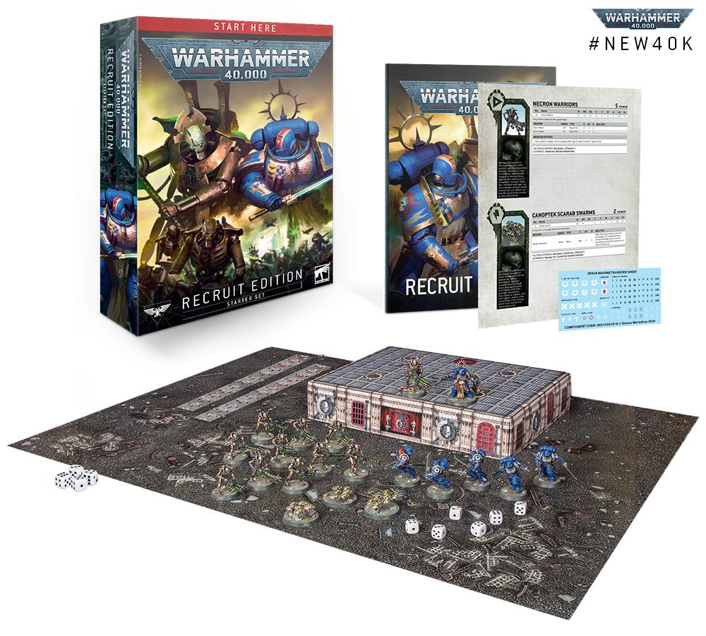 40k新製品】ゲーム「ウォーハンマー40,000」の新スタートセット、その