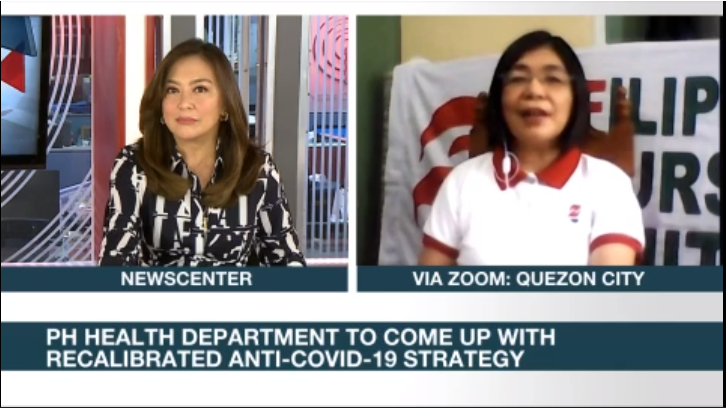 TODAY on Hot Copy: Filipino Nurses United President Maristela Abenojar  #ANCHeadstart