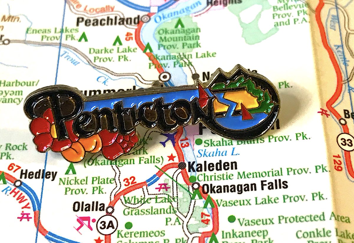 12. PENTICTON- Now that's how you make the text the dominant thing but still keep it interesting- Just a really fun shape to the whole thing- Boats, trees, yadda yadda, but good job with the flowers