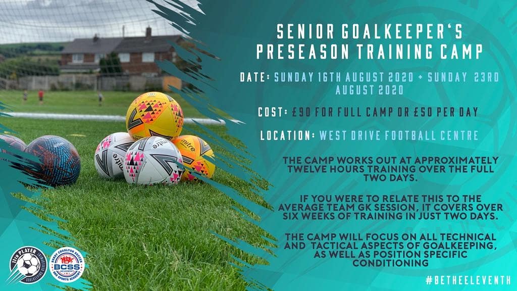 Bobbies's tweet image. Adult Goalkeeper Training
⚽️ Focus PreSeason 
🆚 yourself development
📆 Sunday 16th and 23rd Aug
📍West Drive Football Centre, Tintwhistle, SK13 1ND
🛣 5 mins from the M67 
⌚️0900- 1500
🧤⚽️ covering all topic and quality training with UEFA qualified Professional GK coaches