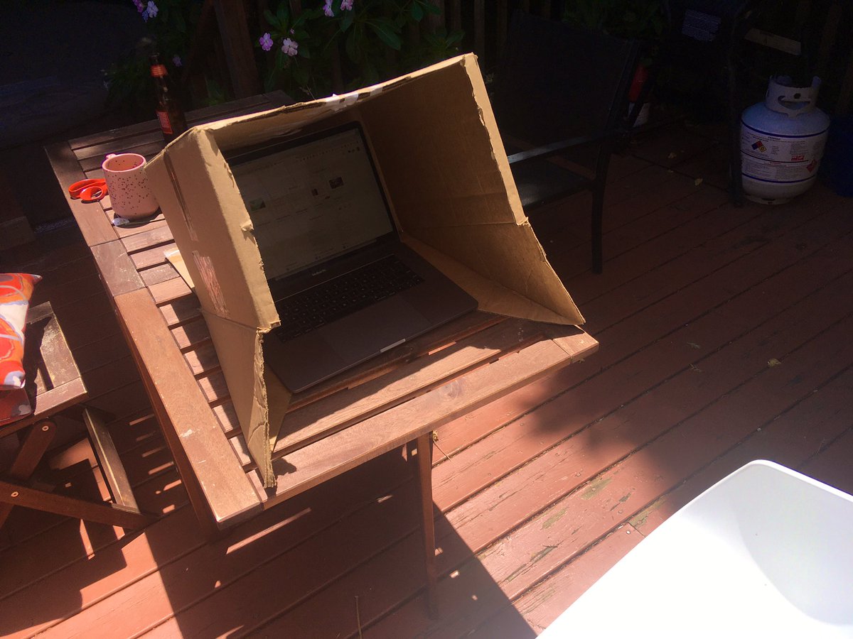 phil_ryj's tweet photo. @xumengyi Let me know if you need one of these limited edition laptop shades! I have a hook up - hand made, top quality, only $99.99 https://t.co/3KHciRhwdx