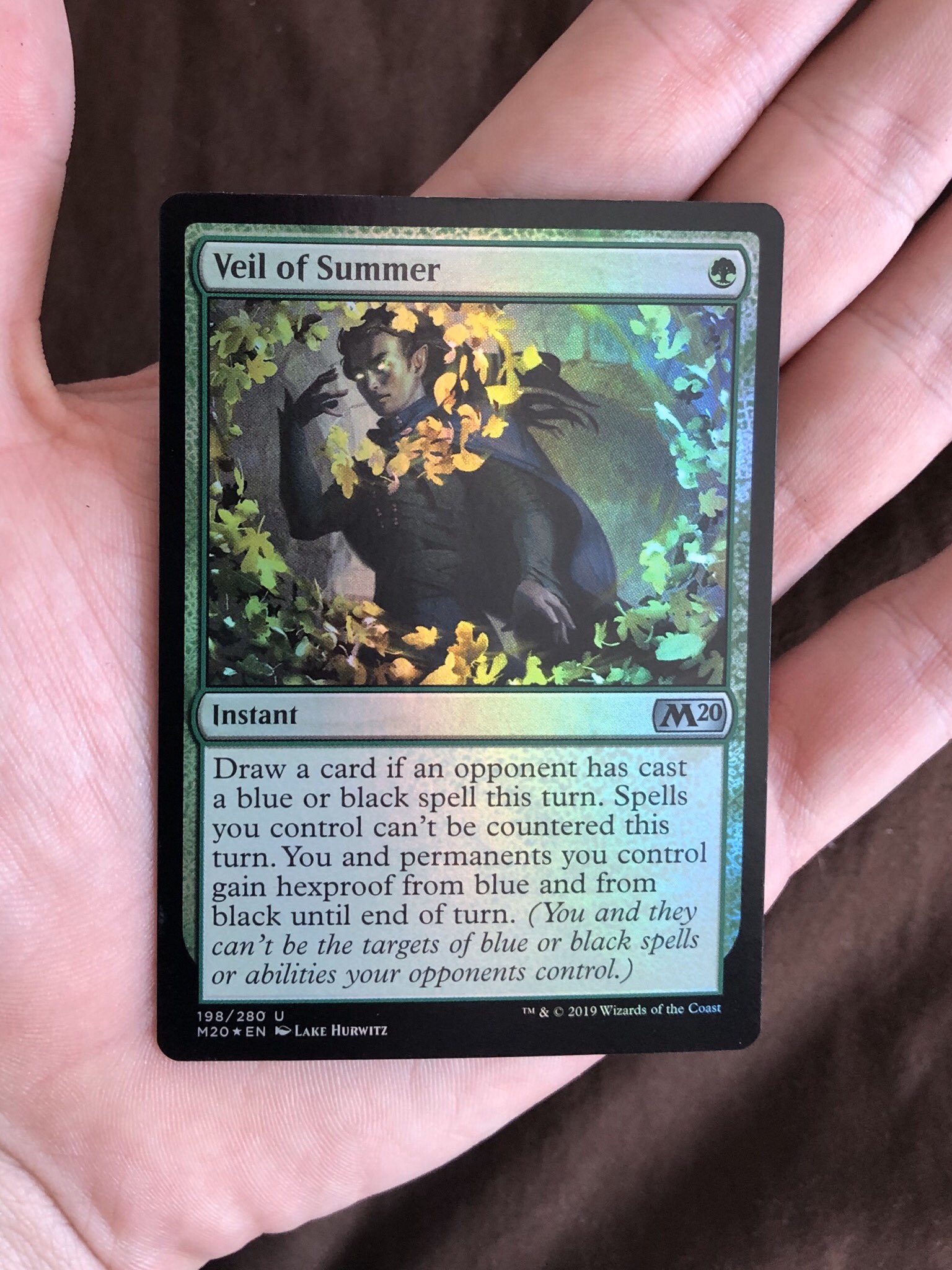 Veil of Summer Magic the Gathering Proxy