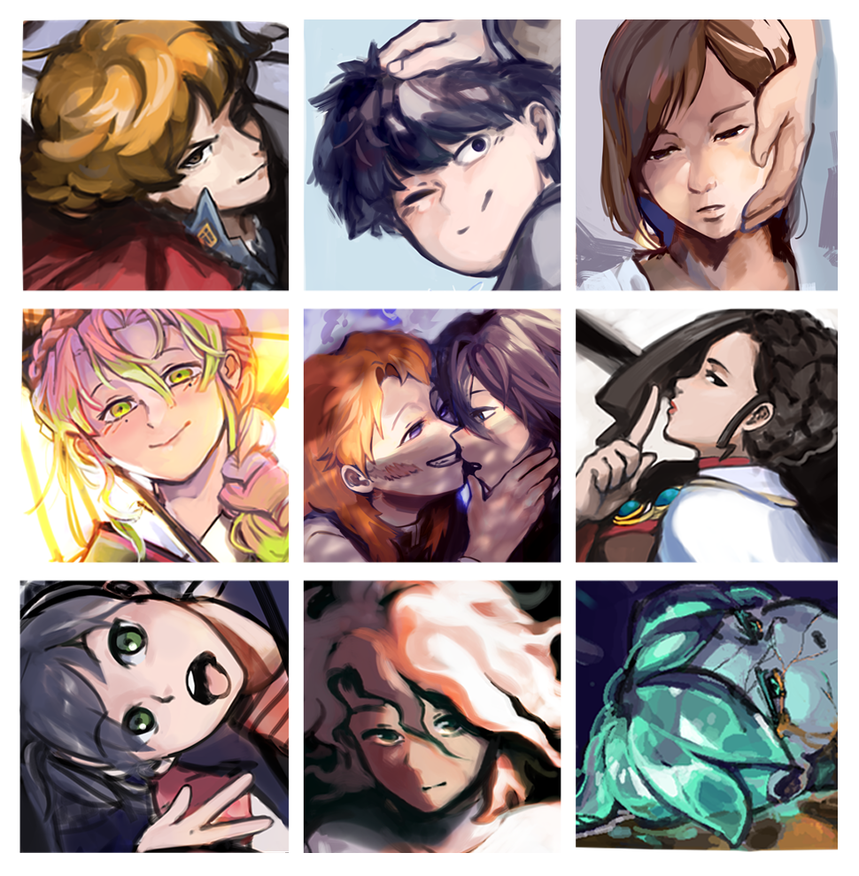 I'm still working on conveying proper depth and consistent shading but I like all of these for different reasons ?
#faceyourart 
