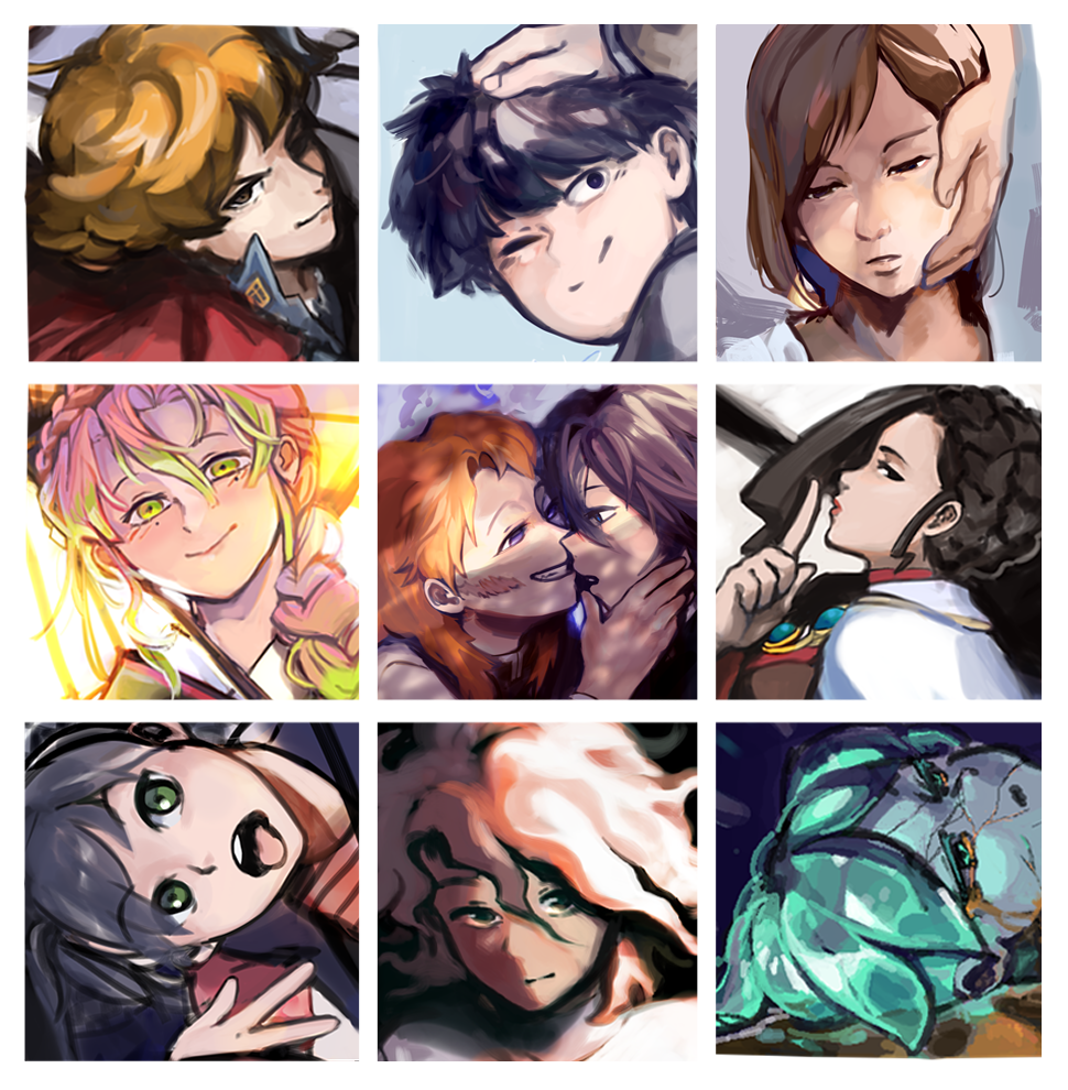 I'm still working on conveying proper depth and consistent shading but I like all of these for different reasons ?
#faceyourart