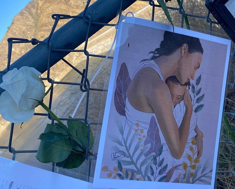 Memorial da Naya Rivera montado no Lago Piru ♥️😭