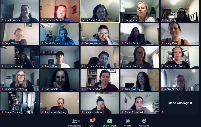 carlamccabe's tweet photo. Inspiring &amp; heart warming stories shared by @LAMFurlong @Lil_Kim263 &amp; @janssen_ina in tonight’s #IntlWomxnInBiomech virtual meeting. Thanks to @ana_ebrahimi @JayishniMaharaj, all involved &amp; @KirstyAMcDonald for chairing the breakout session! #IWB #STEM #Enpowered #Grateful https://t.co/8d7bzlH4ry