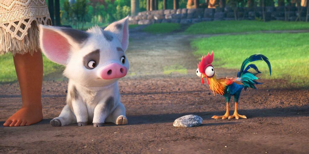 Movie Details In Moana 16 Moana Has A Pig And A Rooster As Sidekicks During The Film It Is A Sailor Tradition To Get A Tattoo Of A Pig And Movie Details In Moana 16 Moana Has A Pig And A Rooster As Sidekicks During The Film It Is A Sailor Tradition To Get A Tattoo Of A Pig And