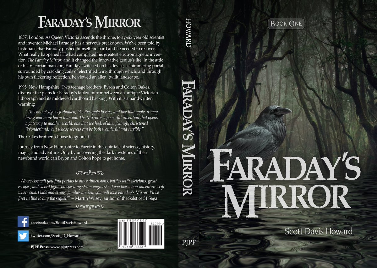 Scott_D_Howard's tweet photo. Hey folks, 

My newest novel, FARADAY'S MIRROR, is out this week. Hop on over to Facebook and join the release party. There will be a book talk, Q and A, live readings, giveaways, drawings, and group chats. I'd be happy to have you. It's a public event.

https://t.co/a58Omqu4Hg https://t.co/aQekNPIpqr
