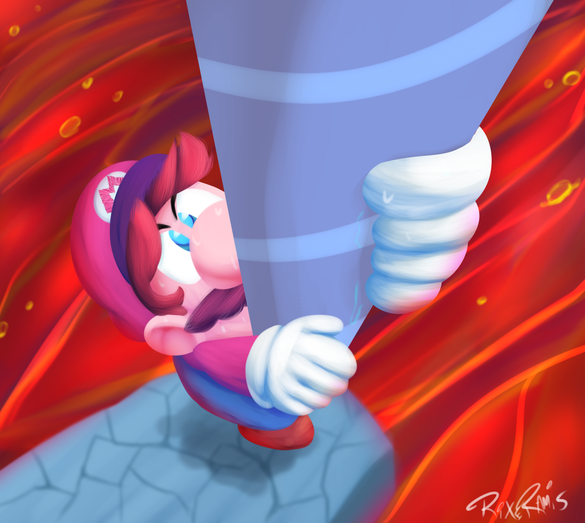 Secret Star #8Bowser in the Fire SeaSTAR TOTAL: 71