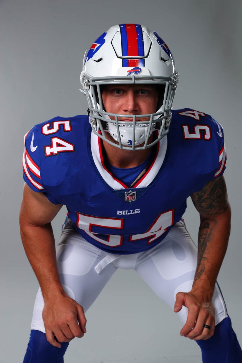 Helmet Stalker Pa Twitter Bills Lb Aj Klein Used A Riddell Speedflex Precision With An Sf 2eg Ii Facemask And A Sportstar Victory Xd Chinstrap Paired With Their Zip Straps For A Photoshoot He