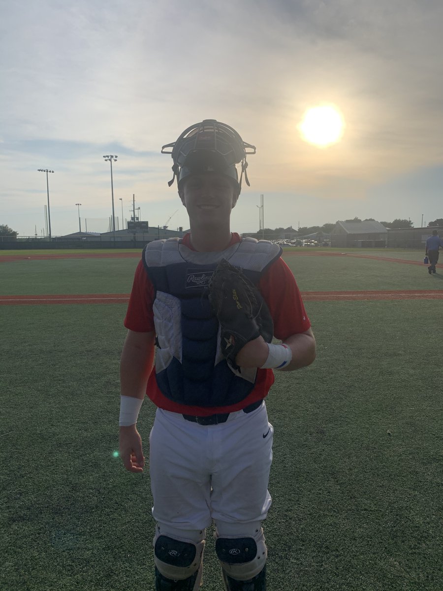 .<a href="/PremierBasebalI/">PremierBaseballofTX</a> #FiveToolCollegeHouston F: Offseason Baseball 11, <a href="/BVRenegades/">BV Renegades</a> 3
PoG: <a href="/dakotakpalmer/">Dakota Palmer</a> 6.1 IP, 3 ER, 9K
Hitter: Jordan Morris 1-2, HR, 4 RBI, 2 BB, SB