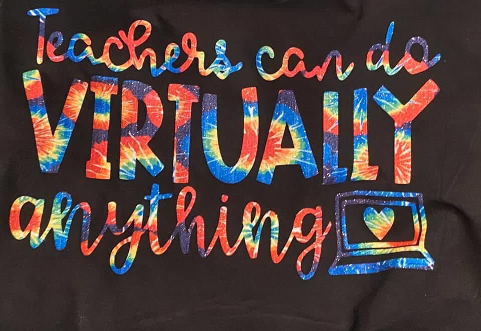 This would make a great t-shirt❣️@RELWashingtonES #hint #virtuallearning #virtualteach