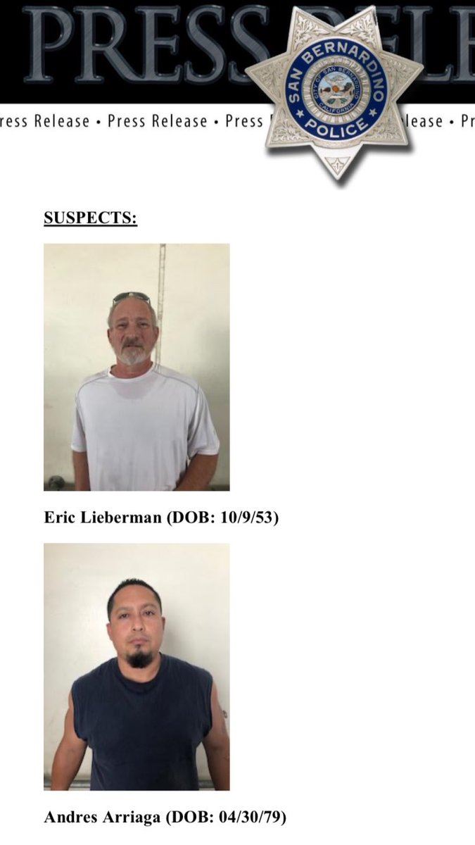 San Bernardino PD tweet media