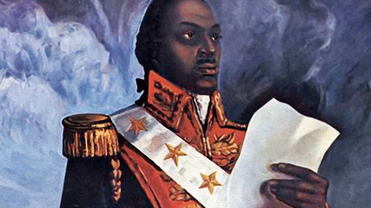 23. The leaders of the French Revolution abolished slavery. But French royalists still controlled Haiti, where half a million people were enslaved.When those people rose up in a revolution led by François Dominique Toussant L’Ouverture, the royalists asked Britain for help.