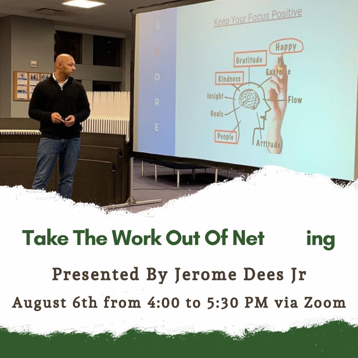 SpeakerDees's tweet image. #Networking #NetworkingTips #NetworkingWorkshop #freeworkshop #zoommeetings #enterprenuership #SmallBusiness #entrepeneur #connectionsmatter #growyournetwork #personalbranding #personaldevelopment #personalgrowth