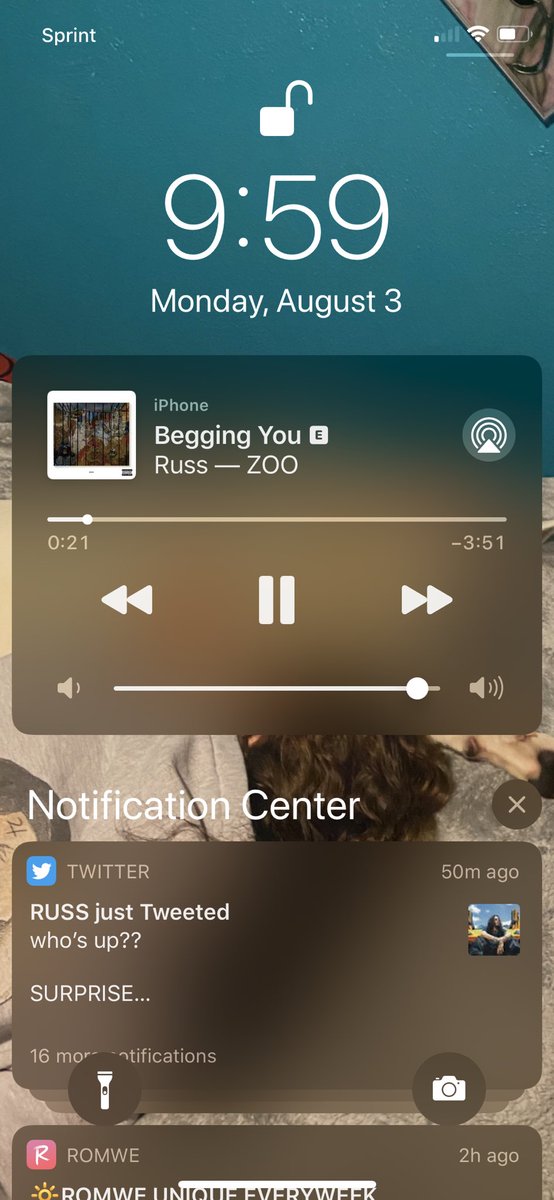 haileyxxsager's tweet photo. @russdiemon the beat to this song in the begging hits different while high https://t.co/ntlh1JfKxO