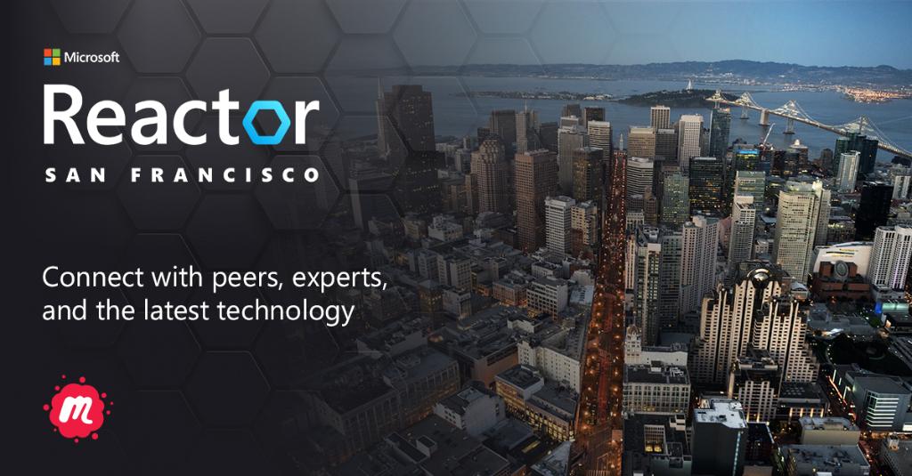 MSFTReactor's tweet photo. #SanFrancisco, be a part of our virtual online learning opportunities in lieu of in-person #ReactorSF events! When you join our Meetup page, you’ll be notified of all upcoming virtual workshops. Learn more: https://t.co/QKe6i6xLQN https://t.co/lAxHOGy7Vj