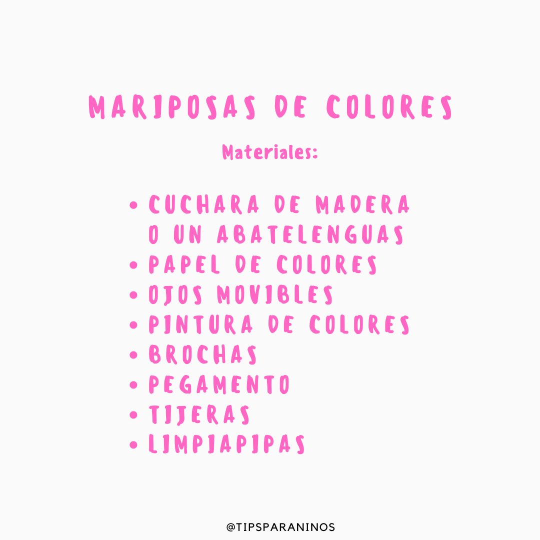 TipsParaNinos's tweet photo. ¿Cómo hacer una mariposa? https://t.co/LZQ7fGBMai