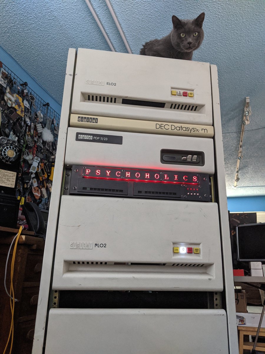 synshop's tweet photo. On tonight's SYN Shop Project Stream Episode 07: "Onward and Upward!" Pong continues work on the Nein-Oh-Nein Kick Module & @krux digs out an old project and sees if he can remember how to boot a PDP-11/23. Starting @ 7:30 PDT over at Twitch https://t.co/swilnHtZXA #hackerstreams https://t.co/C2dg9r4Ccs