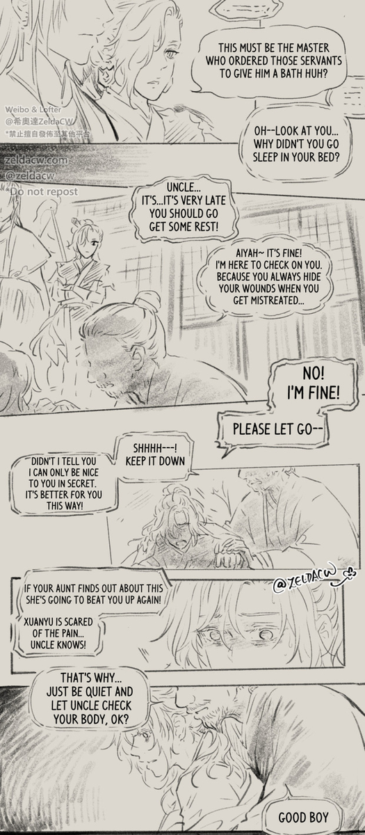 ?Mo XuanYu Underworld story comic update~
(。・ω・。) 

*to be continued.
*see the thread or check my Twitter Moments 'For Mo XuanYu' for previous parts of the story 