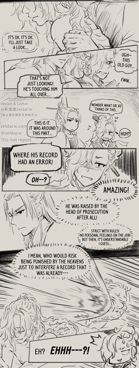 ?Mo XuanYu Underworld story comic update~
(。・ω・。) 

*to be continued.
*see the thread or check my Twitter Moments 'For Mo XuanYu' for previous parts of the story 
