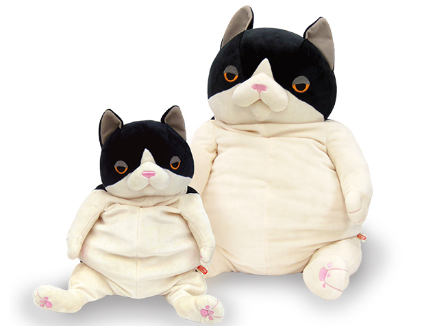 njpw1972's tweet photo. 【闘魂SHOP通販サイト再入荷情報！③】

もちねこ ハチワレ(XL)Lサイズとは別格の大きさ❣

あの"もっちもち感"を全身で感じることができます◎

https://t.co/FJdumvw0x7  

#njpwshop https://t.co/8RcSmI4QXx