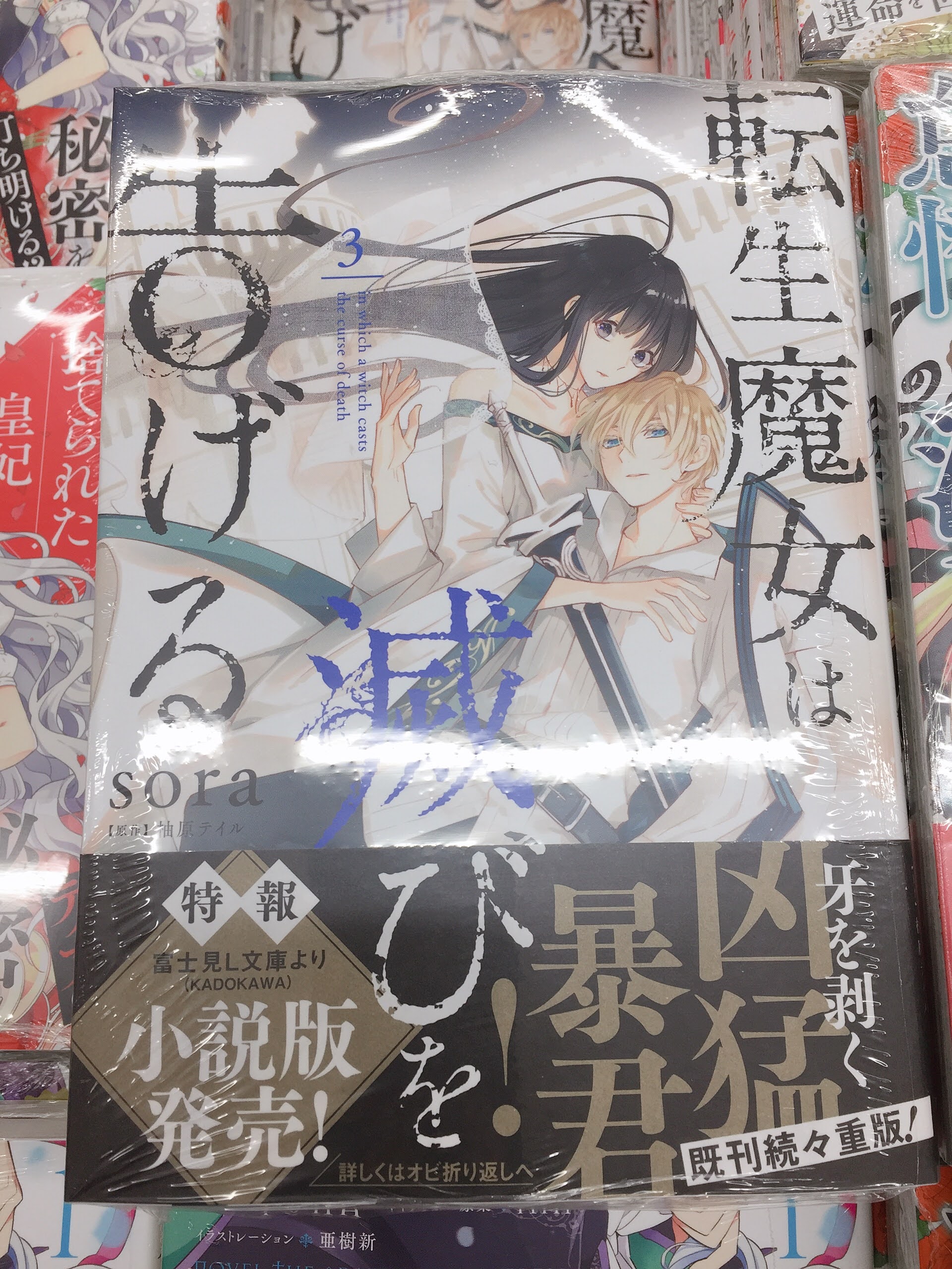 アニメイト仙台 グラッテ仙台 元気に開店中 書籍入荷情報 Kadokawaより Sora 先生漫画 柚原テイル 先生原作 転生魔女は滅びを告げる 3巻 ひおん 先生漫画 Ryu 先生原作 光と影 1巻 が入荷しましたみや 転生魔女は滅びを