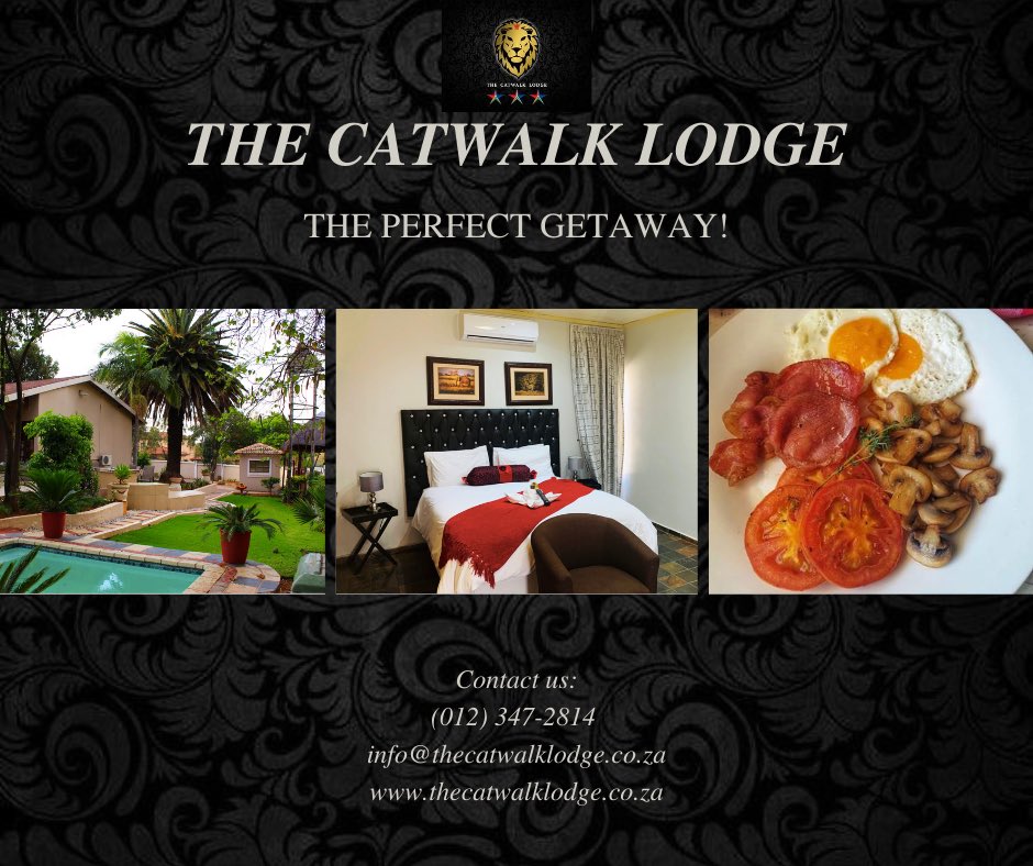 Enjoy your perfect getaway with us.
#thecatwalklodge #Travel #pretoria #WomensMonth #WomeninBusiness #getaway #Entrepreneurship #hustle #Chooseday