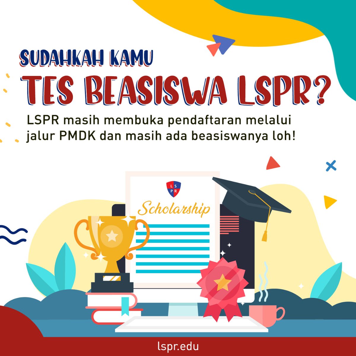 lspr_official's tweet photo. Dear Future Londoners
.
Pendaftaran jalur PMDK &amp; Tes Beasiswa sudah masuk tahap akhir, yaitu gelombang 11 😃

Informasi lebih lanjut, hub :
021 2512277 (office hours) atau
WhatsApp
0815 169 5998 (Kampus Jakarta)
0815 1090 0173 (Kampus Bekasi)

#JoinLSPR #LSPRJakarta #LSPRBekasi https://t.co/OKZWaWFo7z