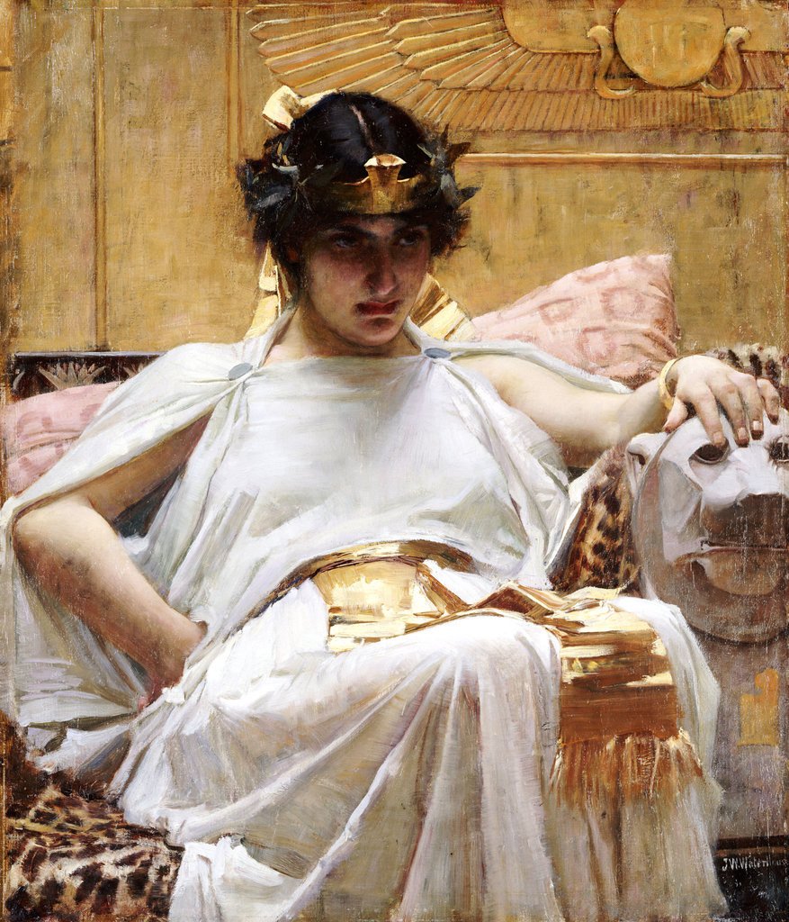 John William Waterhouse. 'Cleopatra'