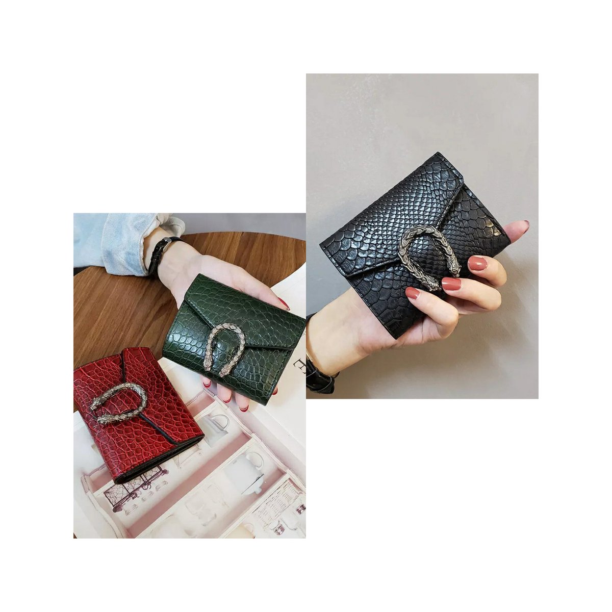 custombymo's tweet photo. Shop our croc skin wallet for N3000 only.
Available in Red, Green, Black and Coffee brown. https://t.co/6PzsAqMFt2