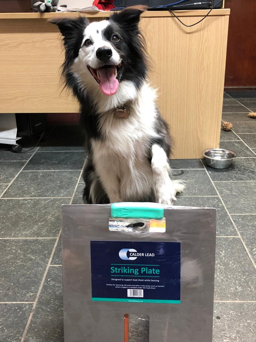 #Calderlead #Calderlead striking plates now available <a href="/Banbury/">MB</a> Roofing centre or as we like to call them Banbury Woofing Centre! #roofing #makinglifeeasier #leadwork