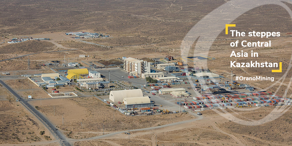 Oranogroup's tweet photo. 🔸Voyagez tout l'été sur nos sites avec #Yellocation !🔸
🇰🇿 Bienvenue dans les steppes de l’Asie centrale, au #Kazakhstan. Voici @KATCO la plus grande mine d’uranium #ISR au 🌏. Cette technologie permet d’extraire l’uranium sans creuser de galerie #OranoMining #Orano https://t.co/lMISRQZ8MO