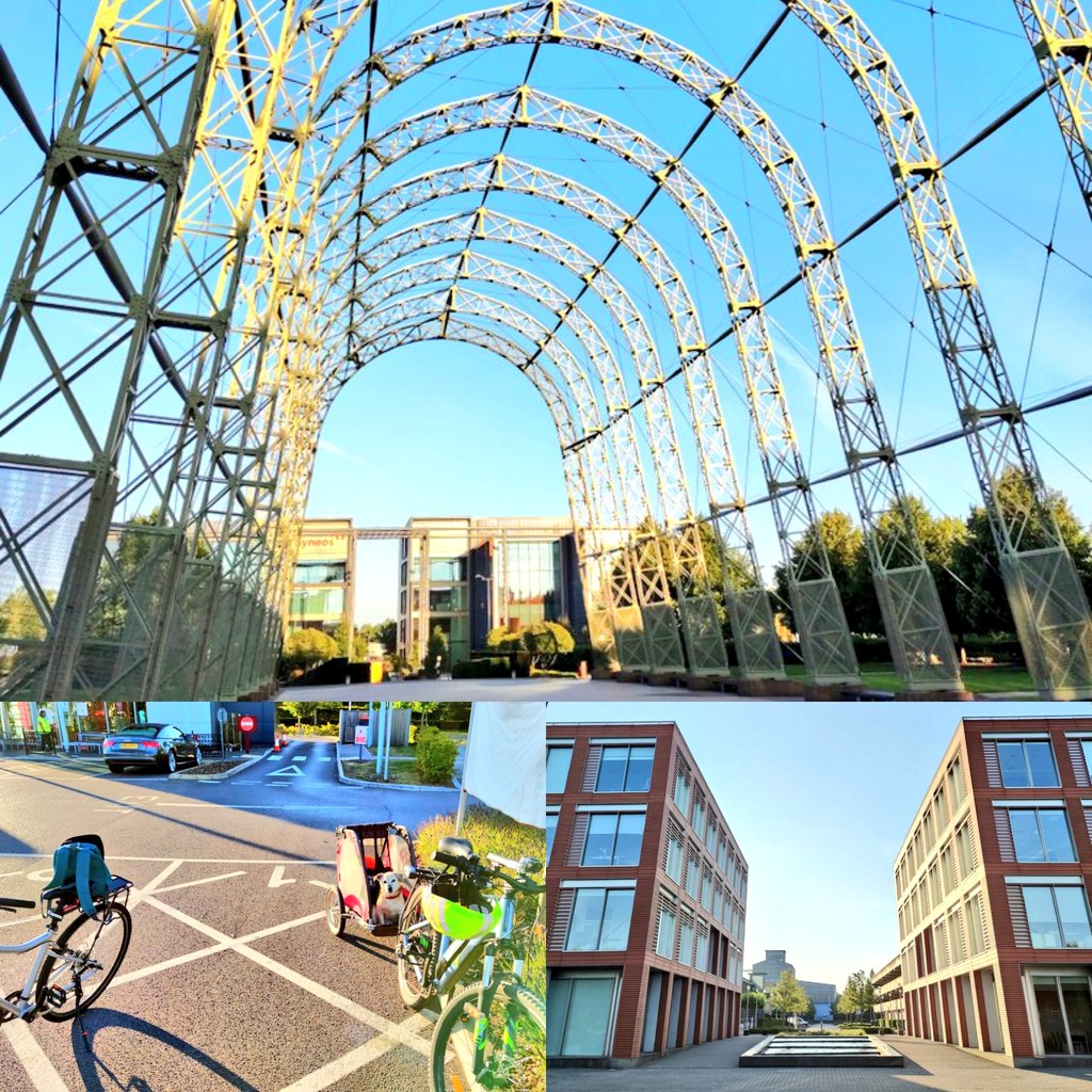 Firesnapper999's tweet photo. Man & Mutt bike out, #eBikeViews so far... #Farnborough #Aldershot https://t.co/7rFMiflVTK
