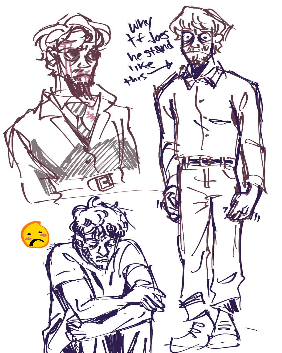 actually i changed my mind i found some new brushes and i have decided to go insane heres a 2am doodle dump ( #Hannibal ) 