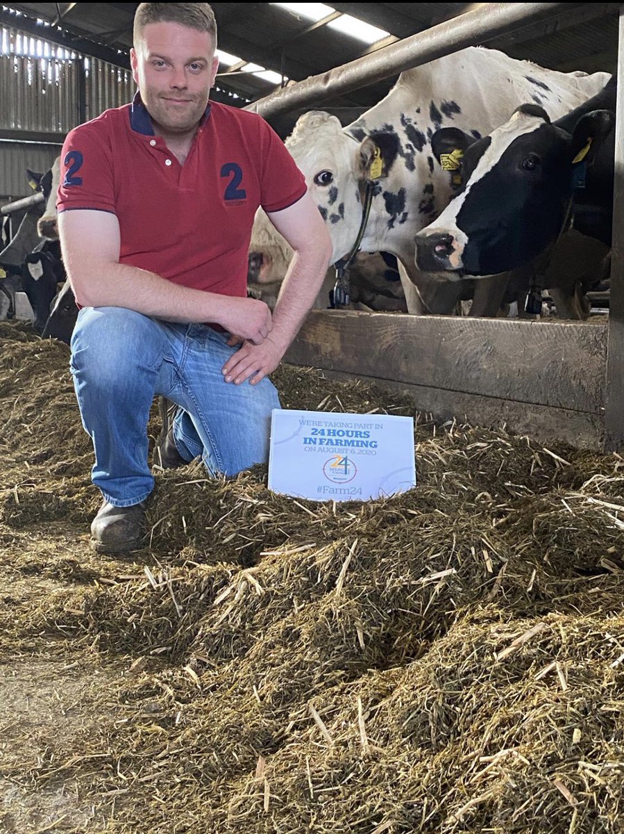 6th August we are taking part in farm24, follow our page through out the day to see what we are up to, for more information checkout <a href="/FarmersGuardian/">Farmers Guardian</a> #buybritish #farm24 🥛🥛🐄🐄🌾🌾