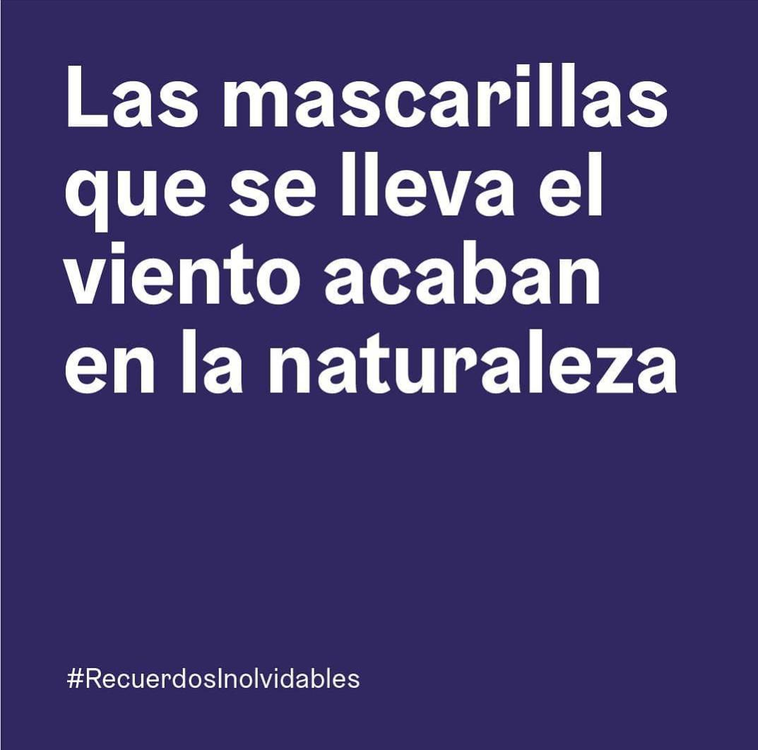 SaludPublicaEs's tweet photo. Recicla adecuadamente en el contenedor de restos los residuos asociados al #COVID19:
 
😷Tardan en degradarse entre 300 y 400 años
🐻Alteran el entorno y afectan a la fauna y flora
🚯No dejes en la naturaleza #RecuerdosInolvidables https://t.co/4ByzatE7uZ