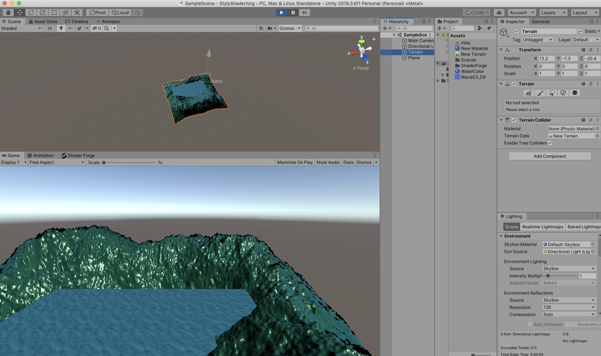 guraOkamoto's tweet image. 昨日から上手くいかない。

shaderのvalue値
vectorとpropertiesがあって
まんまとハマってしまった・・・

#newview
#shaderforge
#unity