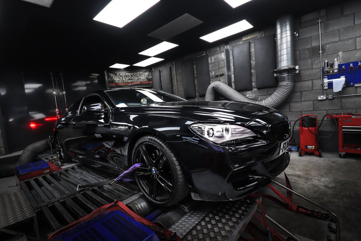 darksidetdi's tweet photo. Good results from the BMW Batmobile 🦇

This #BMW #640D came in with a generic tune running at 342bhp (after we fitted our #FMIC)

We flashed the car back to stock which saw 311bhp, before carrying out a full #custom #ECU &amp; #TCU #remap pushing it just past 400bhp and 600ft/lbs! https://t.co/2eT9ckma3v