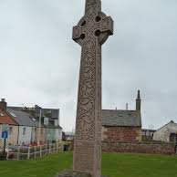 Are you with me for this? Next, 19 year old Catherine Watson, who tried to save 2 kids who had been swept out by the tide and were drowning at North Berwick in 1889. She died - this cross on the beach memorialises her. So. Brave.  /2