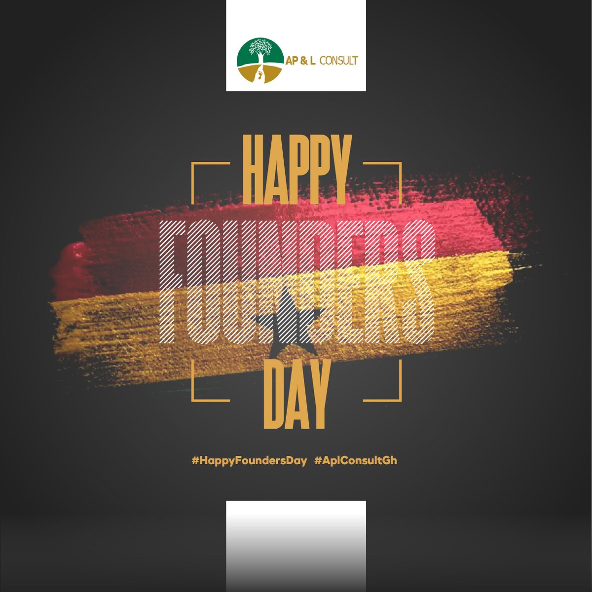 aplconsult's tweet photo. โI am not African because I was born in Africa but because Africa was born in me. - Happy Founders' Day from AP& L Consult Together we shall overcome. #HappyFoundersDay #AplConsultGh https://t.co/9zynS64IsY