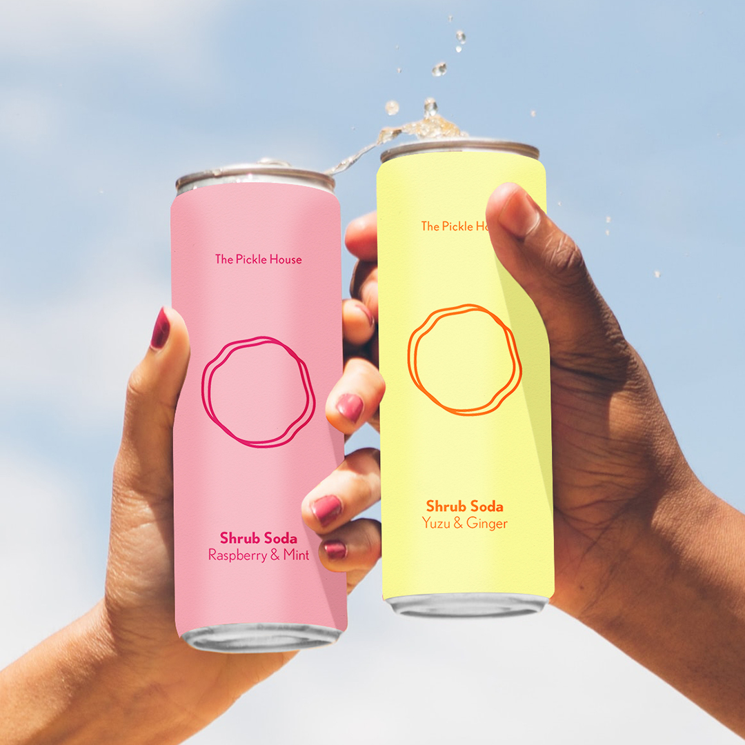 CHEERS TO SUMMER! 🌞 (&amp; some really fabulous Photoshopping 😉) But hey! This is what our Shrub Sodas will sort of look like 🍋 Want these hands to be yours this summer? Click the link below to preorder… bit.ly/New_Shrub_Sodas #Crowdfunding #SaveSummer